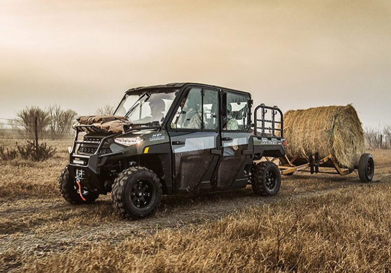 Polaris UTV on Farm